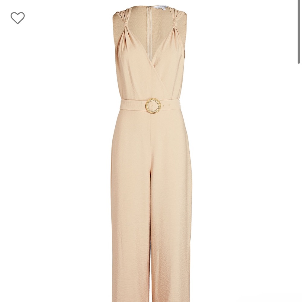 Intermix Paula Belted Jumpsuit size 2